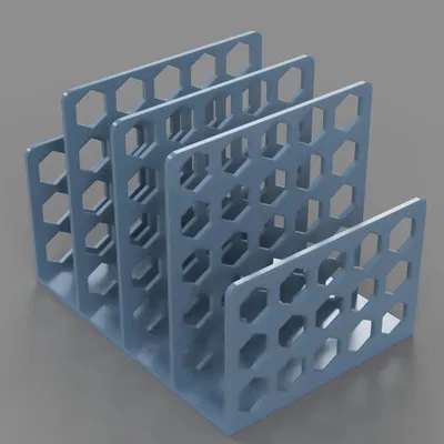 Kệ Đựng Thư Hình Tổ Ong