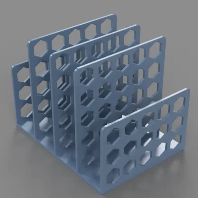 Kệ Đựng Thư Hình Tổ Ong