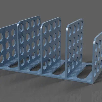 Kệ Đựng Thư Hình Tổ Ong