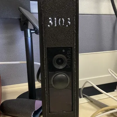 Tấm Extender và Nắp Che Chuông Cửa Ring Doorbell Pro 50mm