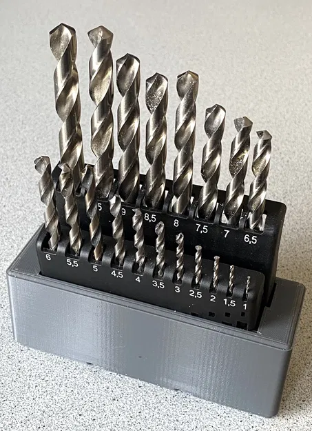 Hộp Gridfinity cho Mũi Khoan (Thông Dụng) - Image 1