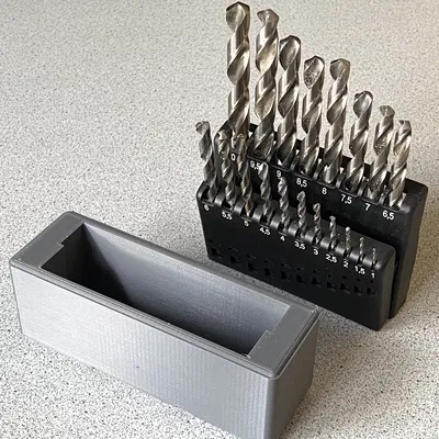 Hộp Gridfinity cho Mũi Khoan (Thông Dụng)