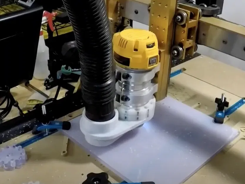 Bộ Thu Bụi Cho Máy Router CNC - Image 2