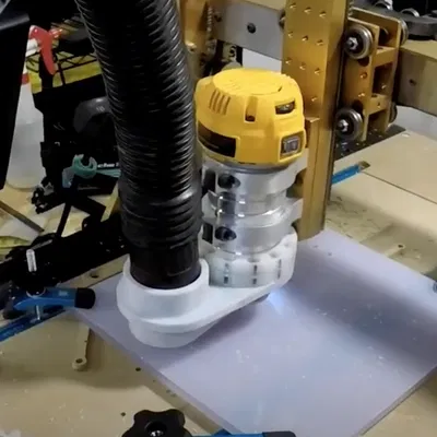 Bộ Thu Bụi Cho Máy Router CNC