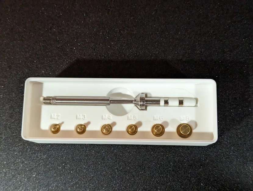 Hộp Đựng Gridfinity Cho Đầu Ren Insert CNC Kitchens & TS100 - Loại Sâu Hơn - Image 1