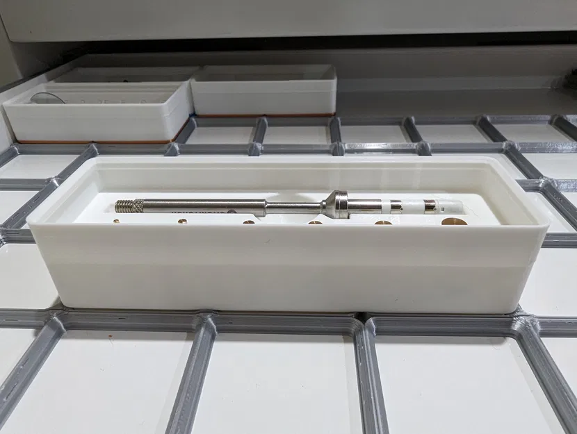 Hộp Đựng Gridfinity Cho Đầu Ren Insert CNC Kitchens & TS100 - Loại Sâu Hơn - Image 2