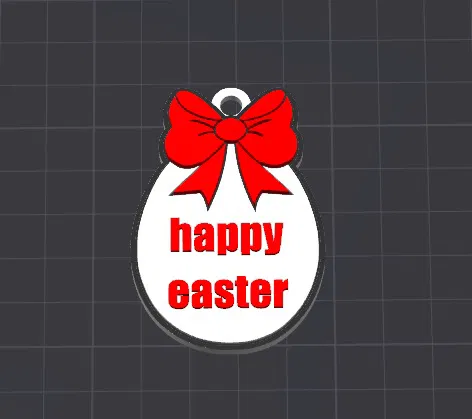 Móc khóa / Mặt dây chuyền trứng phục sinh - Image 1