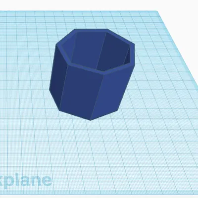 Đế đựng bút hình lục giác - pencil holder-hex