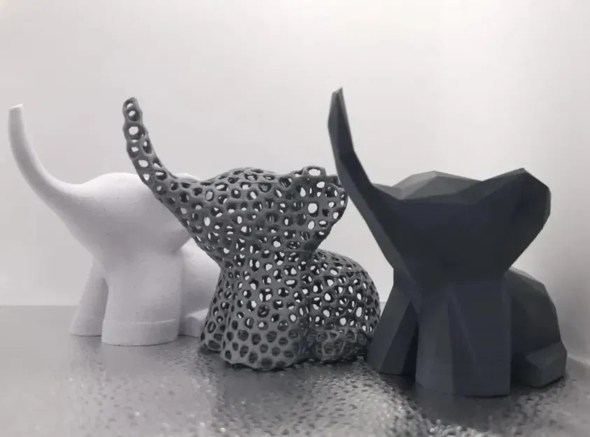 Mô Hình Voi 3D - 5 Phiên Bản Độc Đáo - Image 1