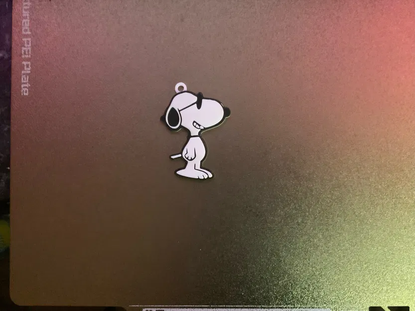 Móc khóa / charm dây chuyền Snoopy dễ thương - Image 2