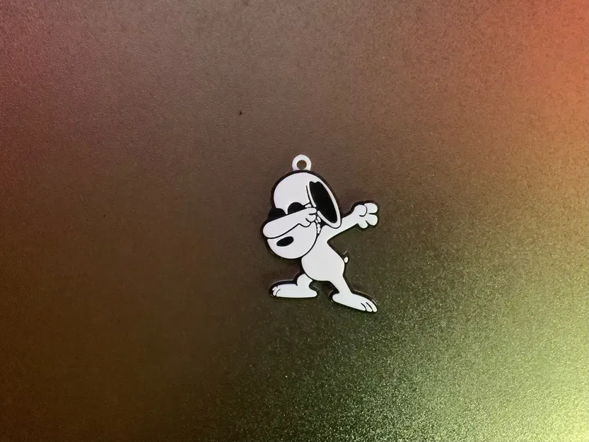 Móc khóa / charm dây chuyền Snoopy dễ thương - Image 2