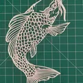 Mẫu Treo Tường Cá Koi_3 - Thumbnail 2