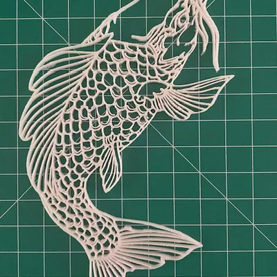 Mẫu Treo Tường Cá Koi_3