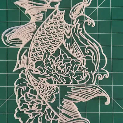 Mô Hình Tranh Treo Tường Con Cá Fish_7