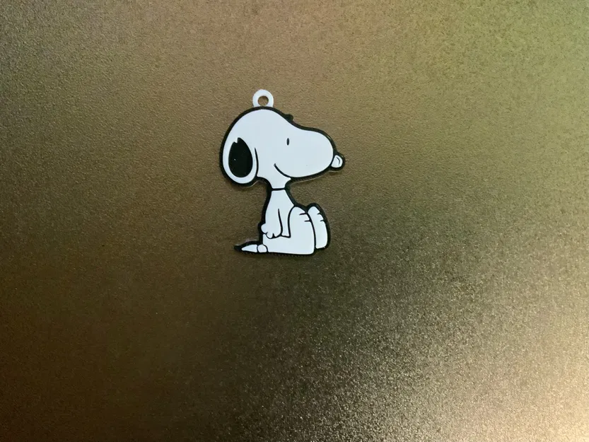 Móc khóa / charm dây chuyền Snoopy dễ thương - Image 2