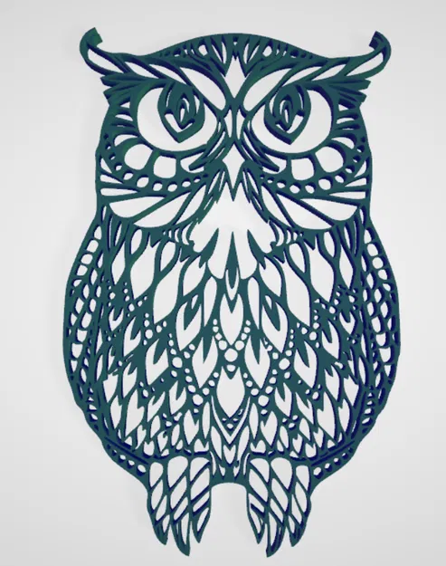 Trang Trí Tường Hình Cú Mèo - Image 1