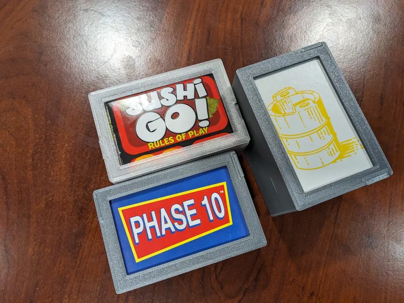 Hộp Đựng Bài - Nhiều Game & Kích Cỡ - Hai Nửa Giống Hệt Nhau - Image 1