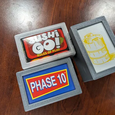 Hộp Đựng Bài - Nhiều Game & Kích Cỡ - Hai Nửa Giống Hệt Nhau