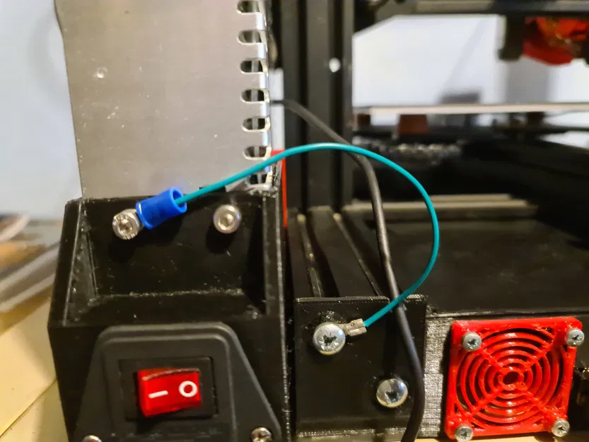 Đế PSU Gắn Bên Hông Cho Ender 3 - Image 2