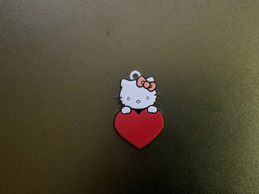 Móc khóa / Mặt dây chuyền Hello Kitty Dễ Thương - Image 2