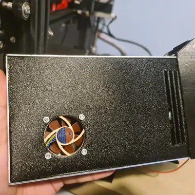 Nắp PSU Ender3 cho quạt Noctua 40mm (24v)