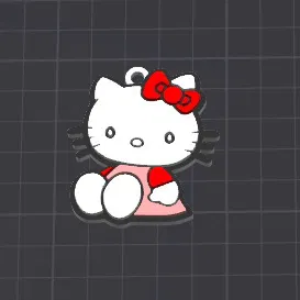 Móc khóa / Mặt dây chuyền Hello Kitty Dễ Thương