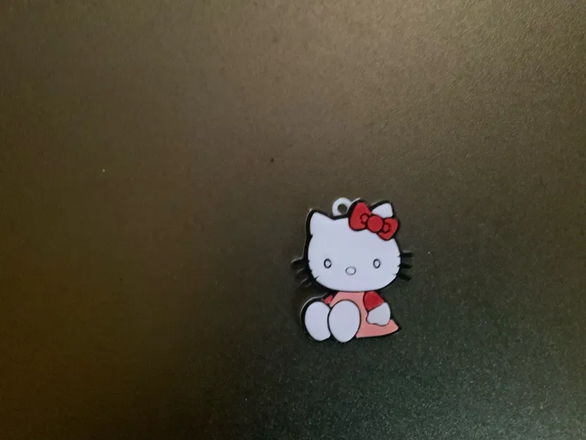 Móc khóa / Mặt dây chuyền Hello Kitty Dễ Thương - Image 2