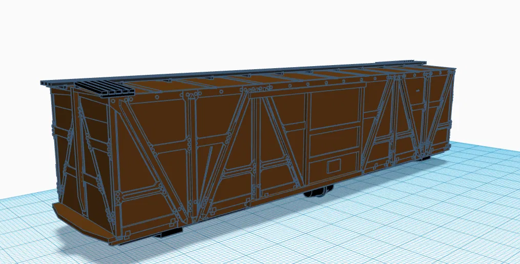 Toa Xe Hàng Pennsylvania Railroad X23 - Tỷ Lệ HO - Image 1