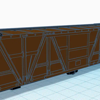 Toa Xe Hàng Pennsylvania Railroad X23 - Tỷ Lệ HO