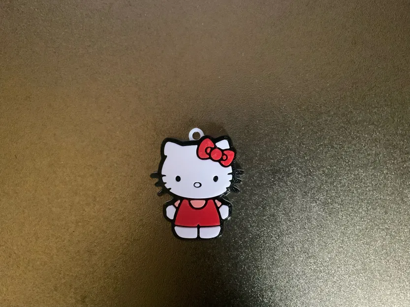 Móc khóa / Mặt dây chuyền Hello Kitty Dễ Thương - Image 2
