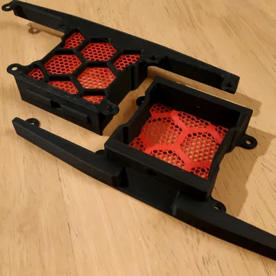 Voron 2.4 "tổ ong" Váy - Hỗ trợ quạt