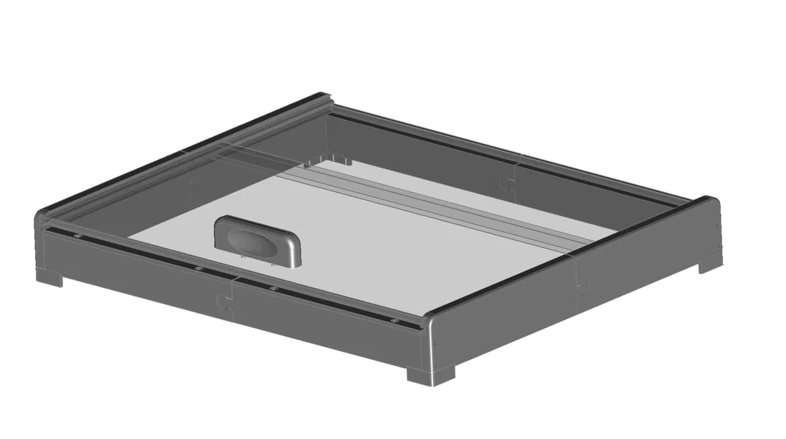 Nắp Trên Có Cửa Sổ Trượt Cho Qidi X-Plus3 - Image 1