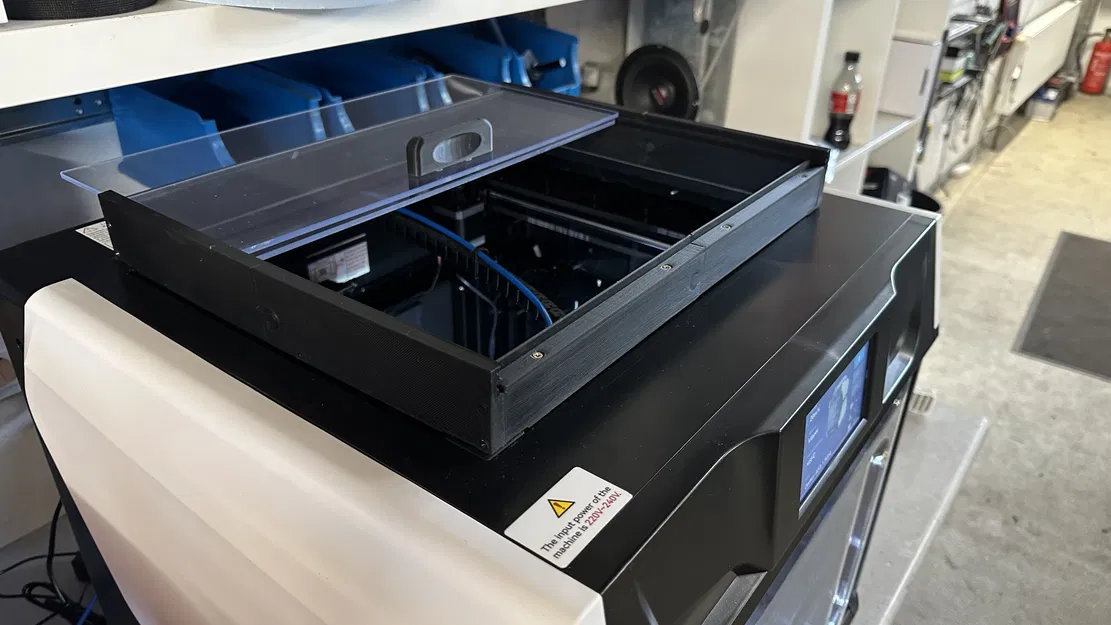 Nắp Trên Có Cửa Sổ Trượt Cho Qidi X-Plus3 - Image 2