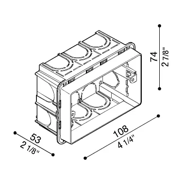 Adapter Chuyển Đổi Hộp Đấu Nối Shelly Wall Display 503