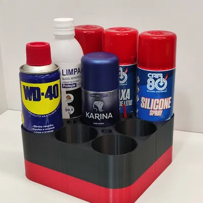 Khay đựng bình xịt