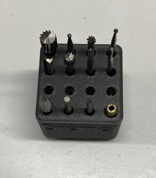 Hộp Gridfinity Cho Mũi Phay Dremel - Image 2