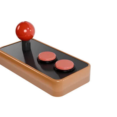 Móc Khóa Cần Điều Khiển Arcade