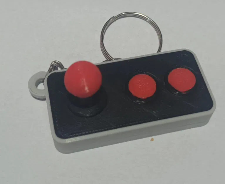 Móc Khóa Cần Điều Khiển Arcade - Image 3