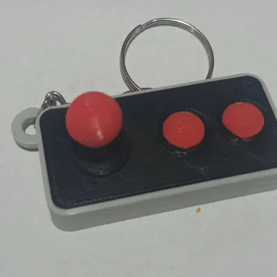 Móc Khóa Cần Điều Khiển Arcade