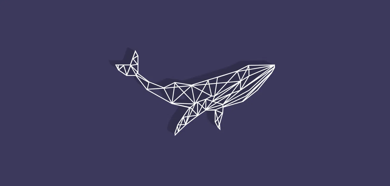 Cá Voi Xanh Hình Học - Image 1