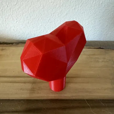 Trái Tim Cỡ Lớn Kiểu Lego Cho Bộ Xương Khổng Lồ (Tỷ Lệ 10:1)