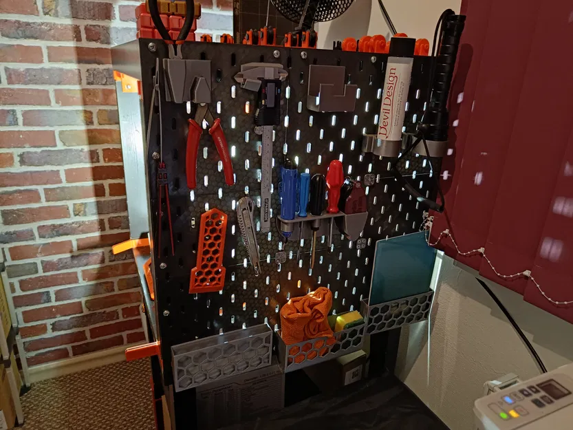 Tấm bảng Ikea Skadis cho vỏ case Ikea Lack - Image 2