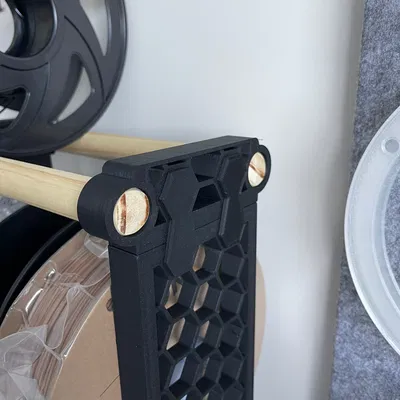 Kệ cuộn dây in 3D xếp chồng - Nắp, Khớp nối