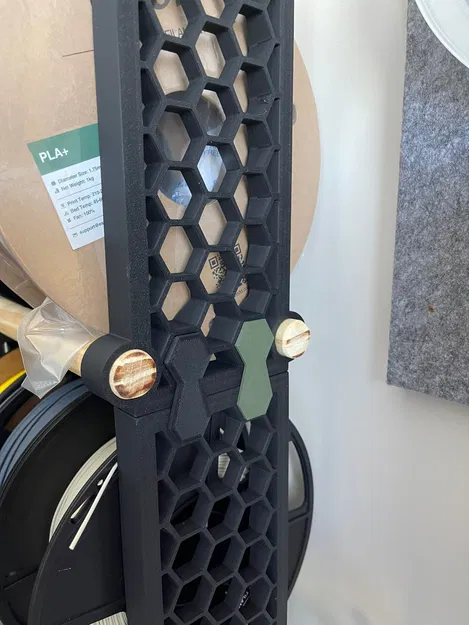 Kệ cuộn dây in 3D xếp chồng - Nắp, Khớp nối - Image 3