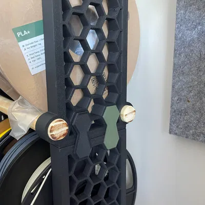 Kệ cuộn dây in 3D xếp chồng - Nắp, Khớp nối