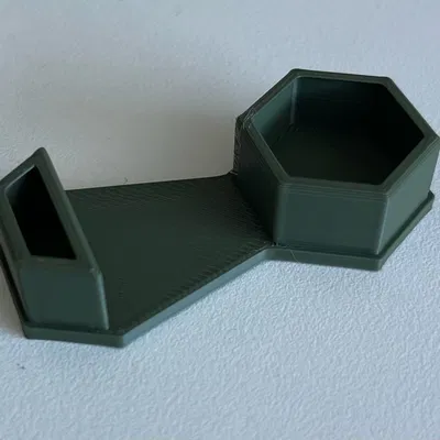 Kệ cuộn dây in 3D xếp chồng - Nắp, Khớp nối