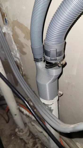 Bộ Chia Ống Thoát Nước Máy Giặt 2 Ra 1 - Image 1