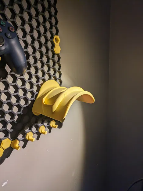 Giá Đỡ Tai Nghe Meta Quest 3 Treo Tường Honeycomb (HWS) - Image 2