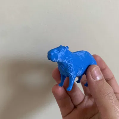 Mô hình Capybara 3D