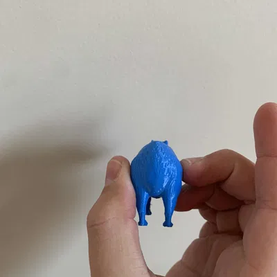 Mô hình Capybara 3D